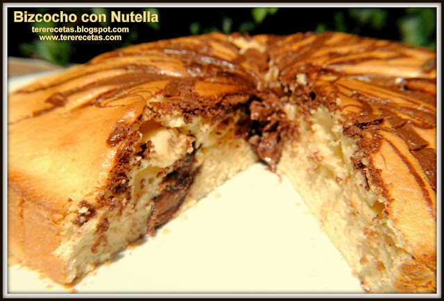 
bizcocho Con Nutella.
