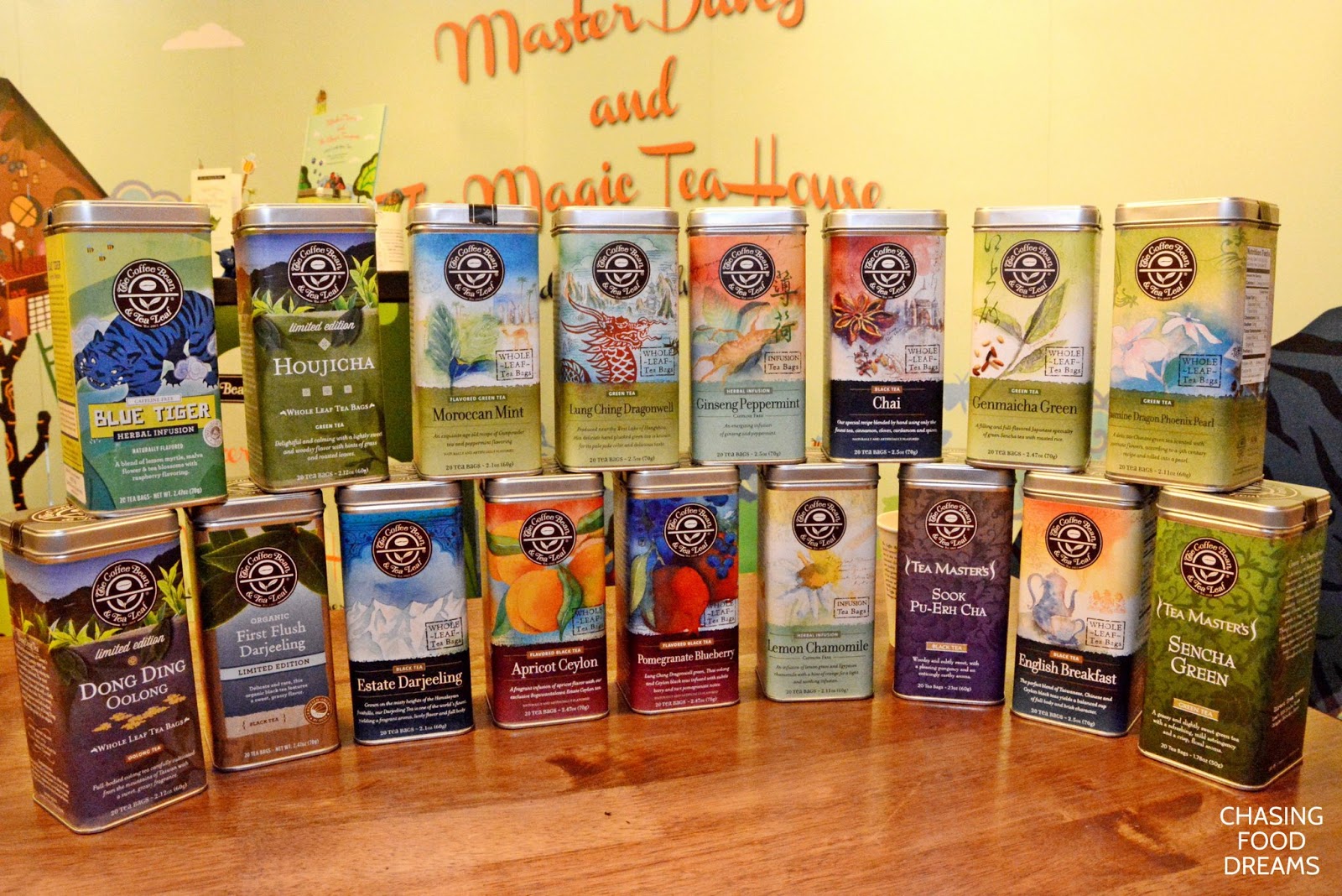 CHASING FOOD DREAMS The Coffee Bean & Tea Leaf Presents Master Davey