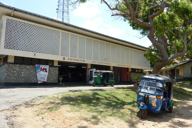 Boîte aux lettres au Sri Lanka