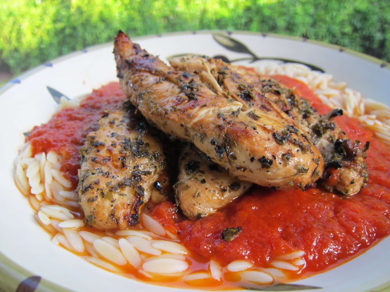 Grilled Oregano & Lemon Chicken Tenders Plain Chicken