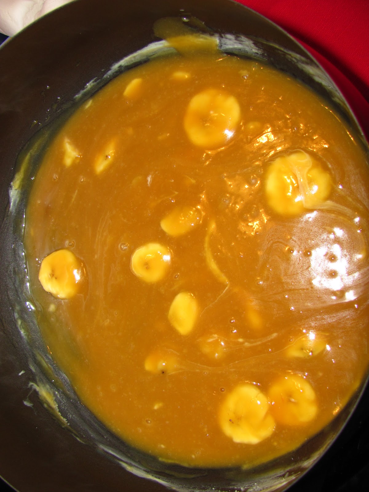 For the Love of Food The Melting Pot Bananas Foster Fondue