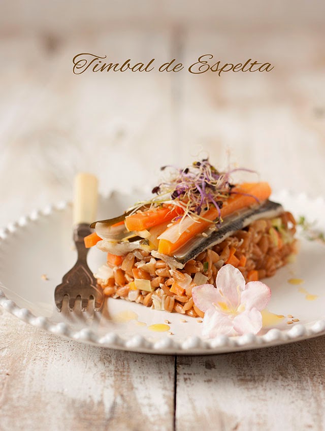 Arroz con verduras y langostinos en Quick Quinoa and Rice Lékué