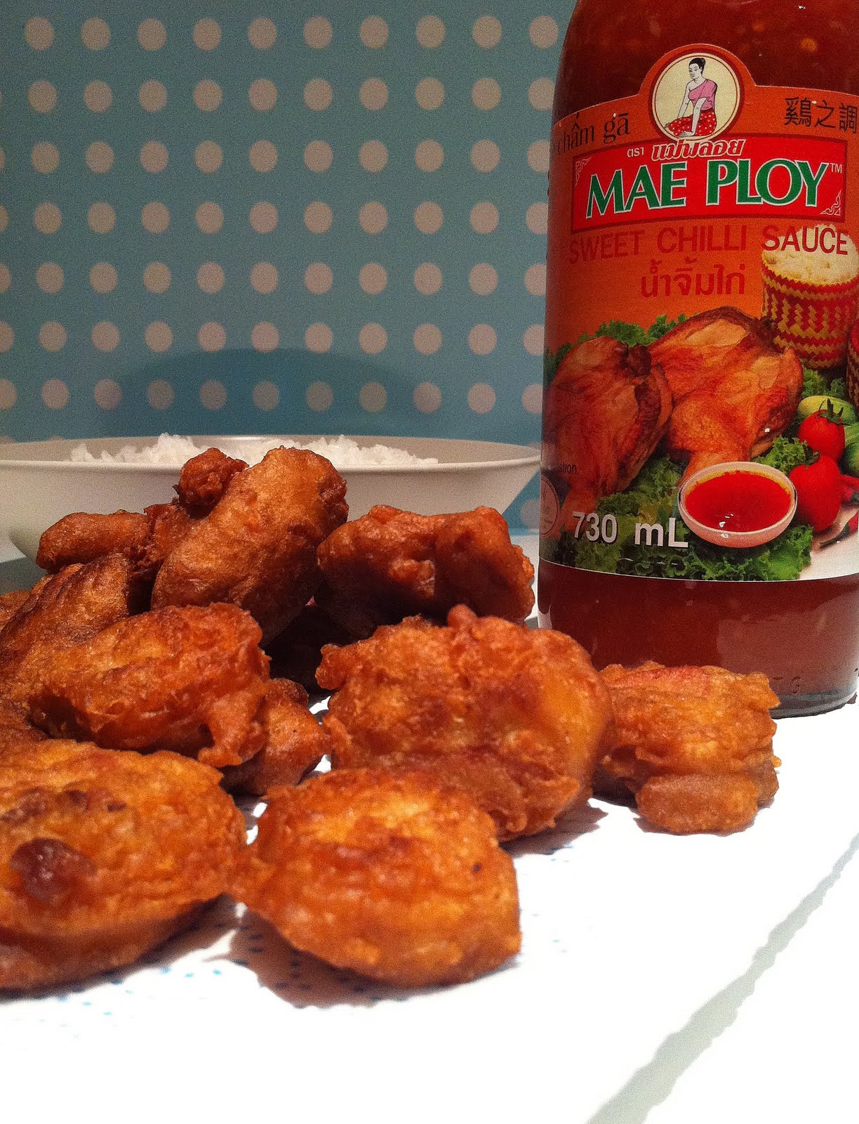 730 Days of My Life Gin's Kitchen Tempura Chicken Bites with Thai