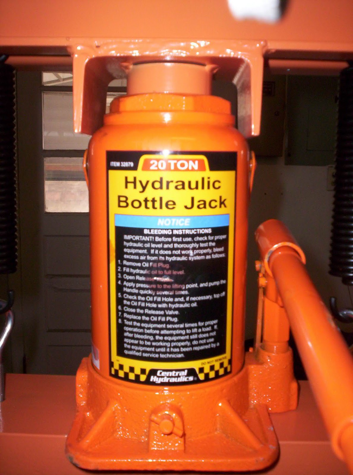 Brucker Brothers Harbor Freight 20 Ton shop press 175 oboSOLD