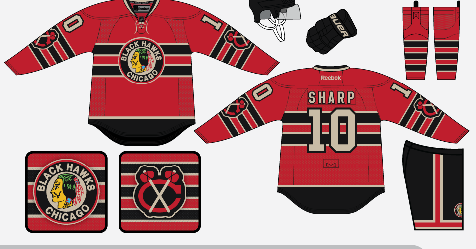 The Art of Hockey: Chicago Blackhawks: In Need of a Third Jersey!