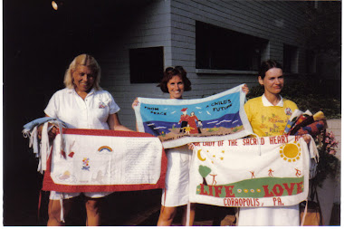 Ribbons from the Women's Center of Huntington, NY