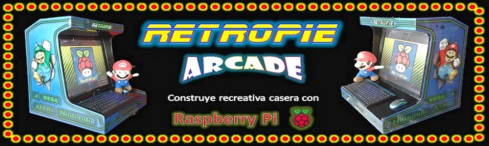 RETROPIE Recreativa Arcade con Raspberry Pi