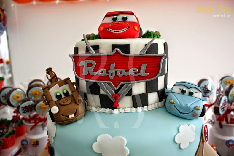 Renata Stella Cake Designer: Bolo Carros Disney