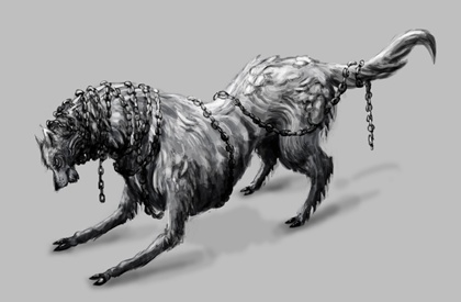 Lobos, perros, zorros y otros cánidos míticos, fabulosos y legendarios Cadejo+03