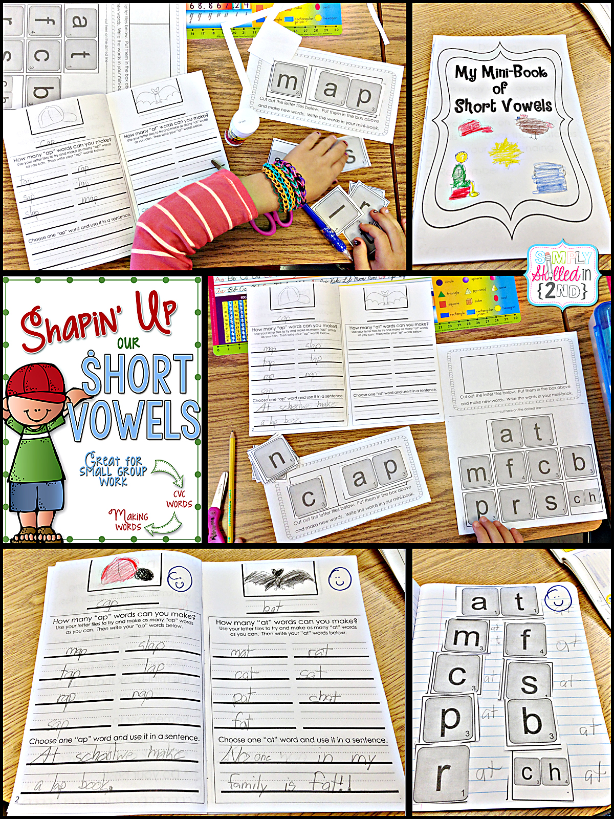 Simply Skilled in Second Learning our Short Vowels!