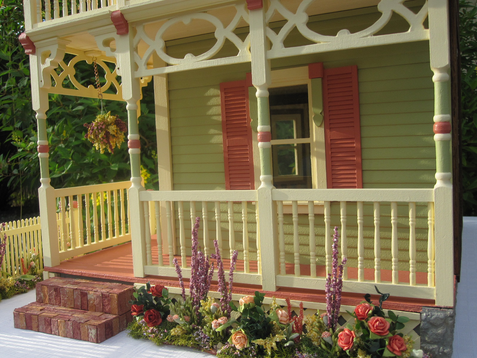 Dollhouses by Robin Carey New Gothic Victorian Dollhouse