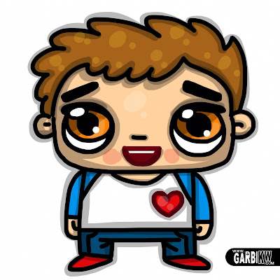 Payne del grupo One Direction al estilo dibujos animados por Garbi KW Payne del grupo One Direction al estilo dibujos animados por Garbi KW