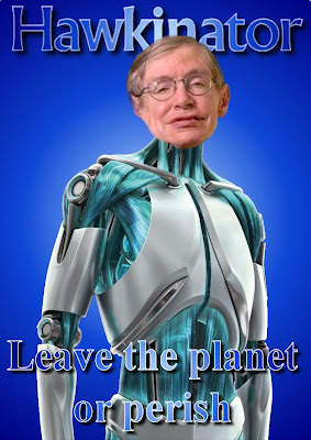 Stephen Hawking warns "Leave the planet or perish"