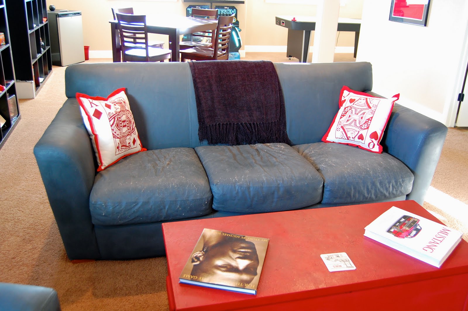 Shades of Amber ASCP Leather Sofa