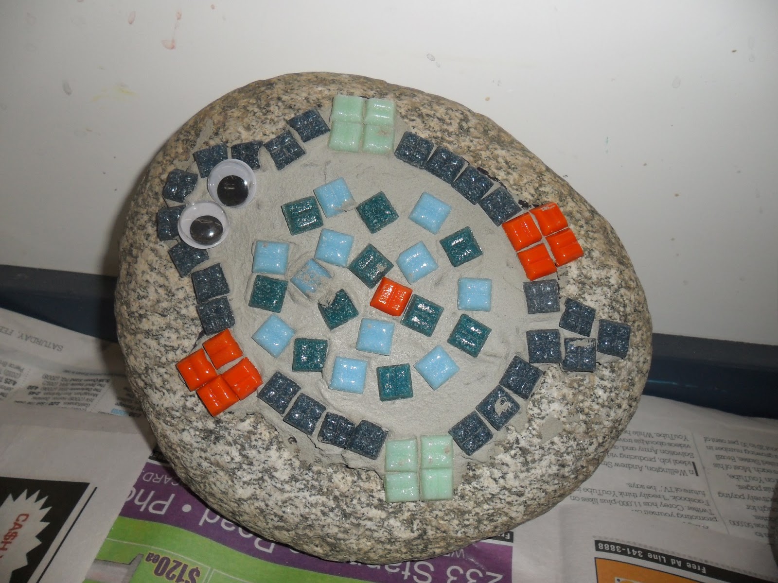 RAS Art Mosaic Rock Art by Year 8, 9 and 10