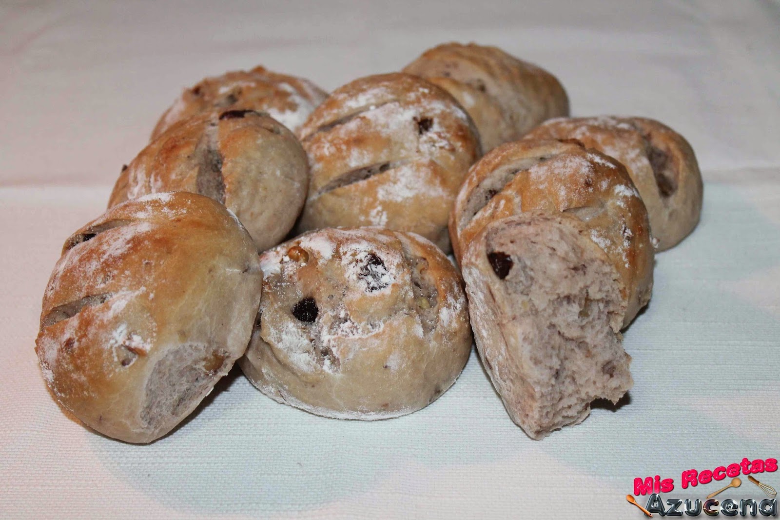 Pan De Pasas Y Nueces.