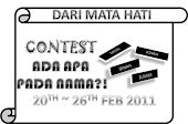 contest ada apa pada nama