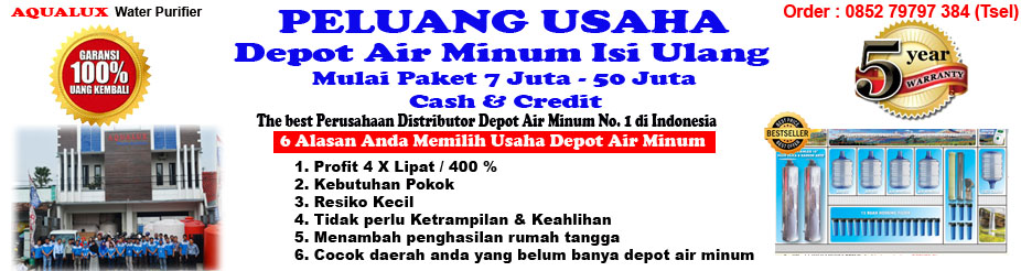 085279797384 (Tsel), Mulai Harga 7 Juta bisnis Air Minum Isi Ulang Solo - Aqualux