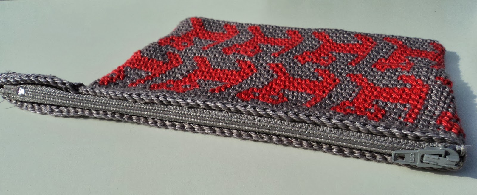 ReEnganchada Tapestry Crochet Kitty Bag Jackard en ganchillo para