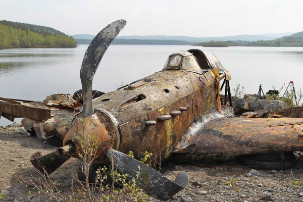Abandoned Tanks Planes - WW2 Aircraft Armor Wrecks: Yak-1 Yakovlev
