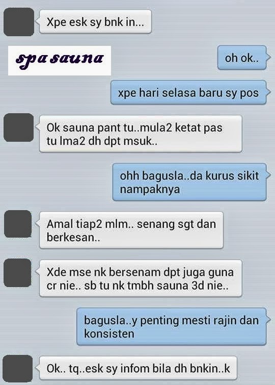 TESTIMONI: SAUNA PANTS