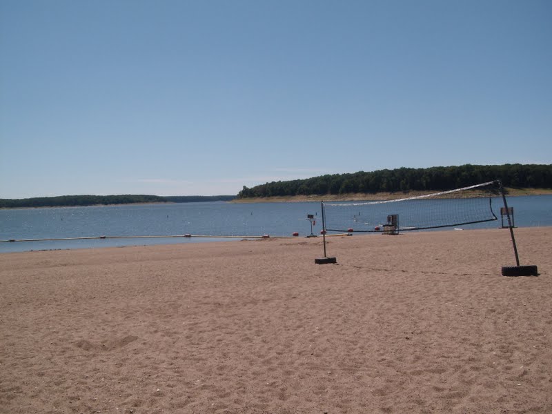 Osage Bluff Quilter Casita road trip to Mark Twain lake