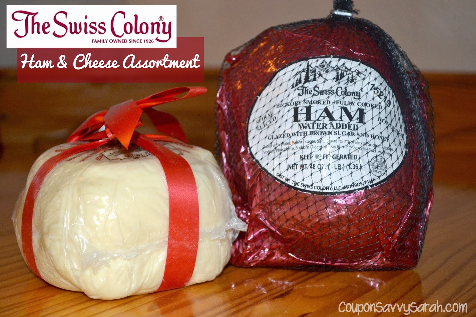 Coupon Savvy Sarah Swiss Colony Ham and Cheese Assortment Review and