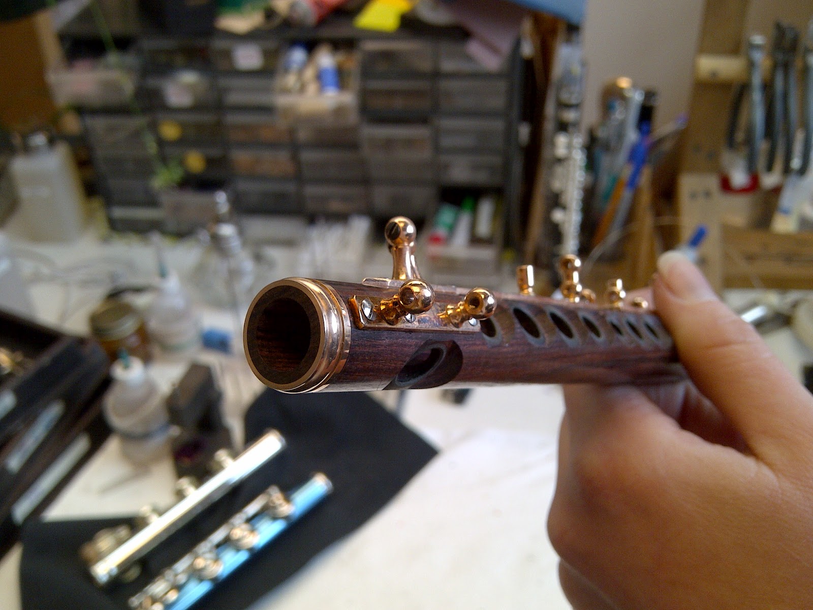 Repair My Flute Stuck Swab?