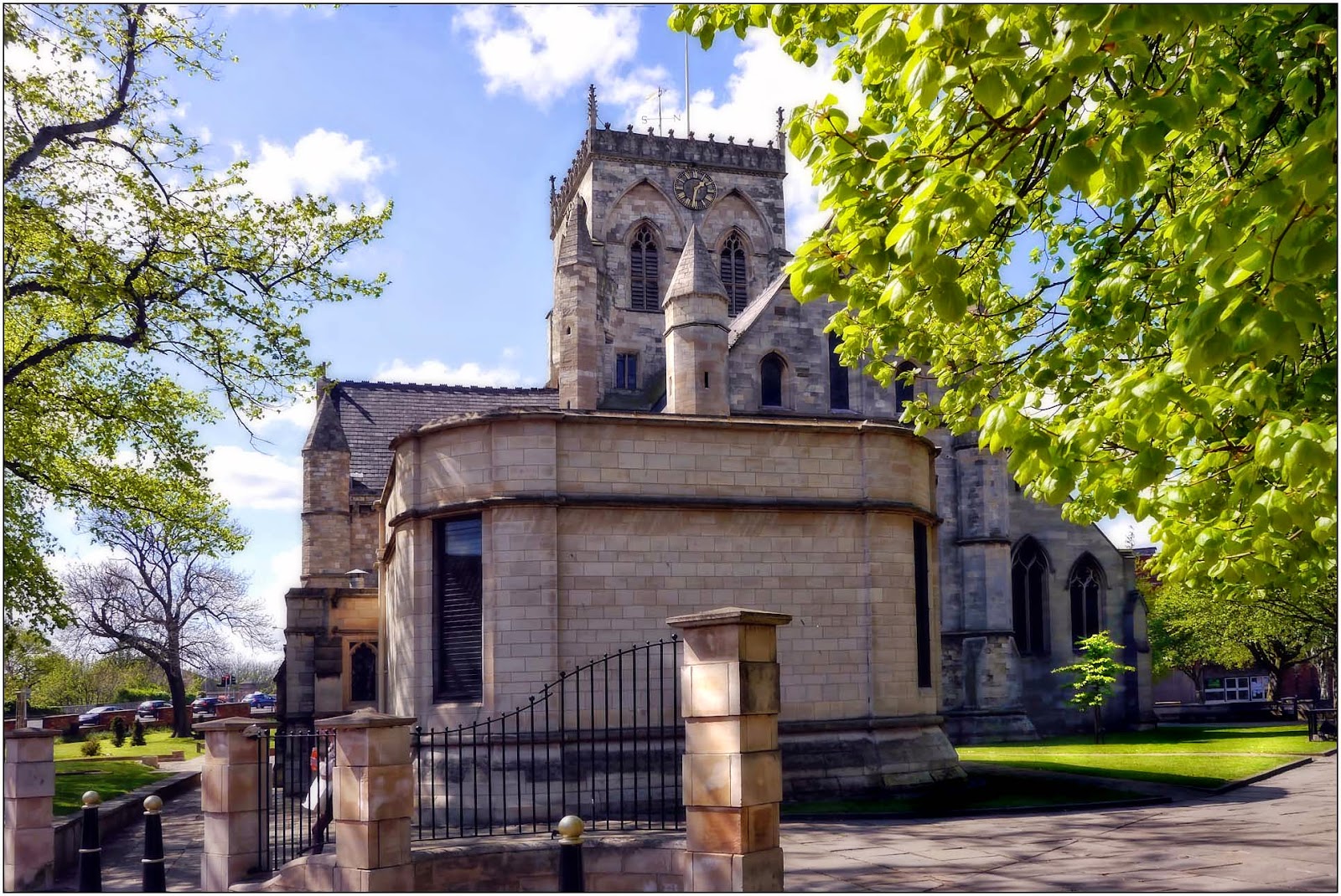Lincolnshire Cam St. James Church, Grimsby.