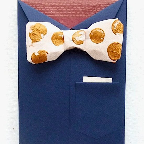 Diy For Father S Day Bowtie Necktie Gift Wrap Poppytalk