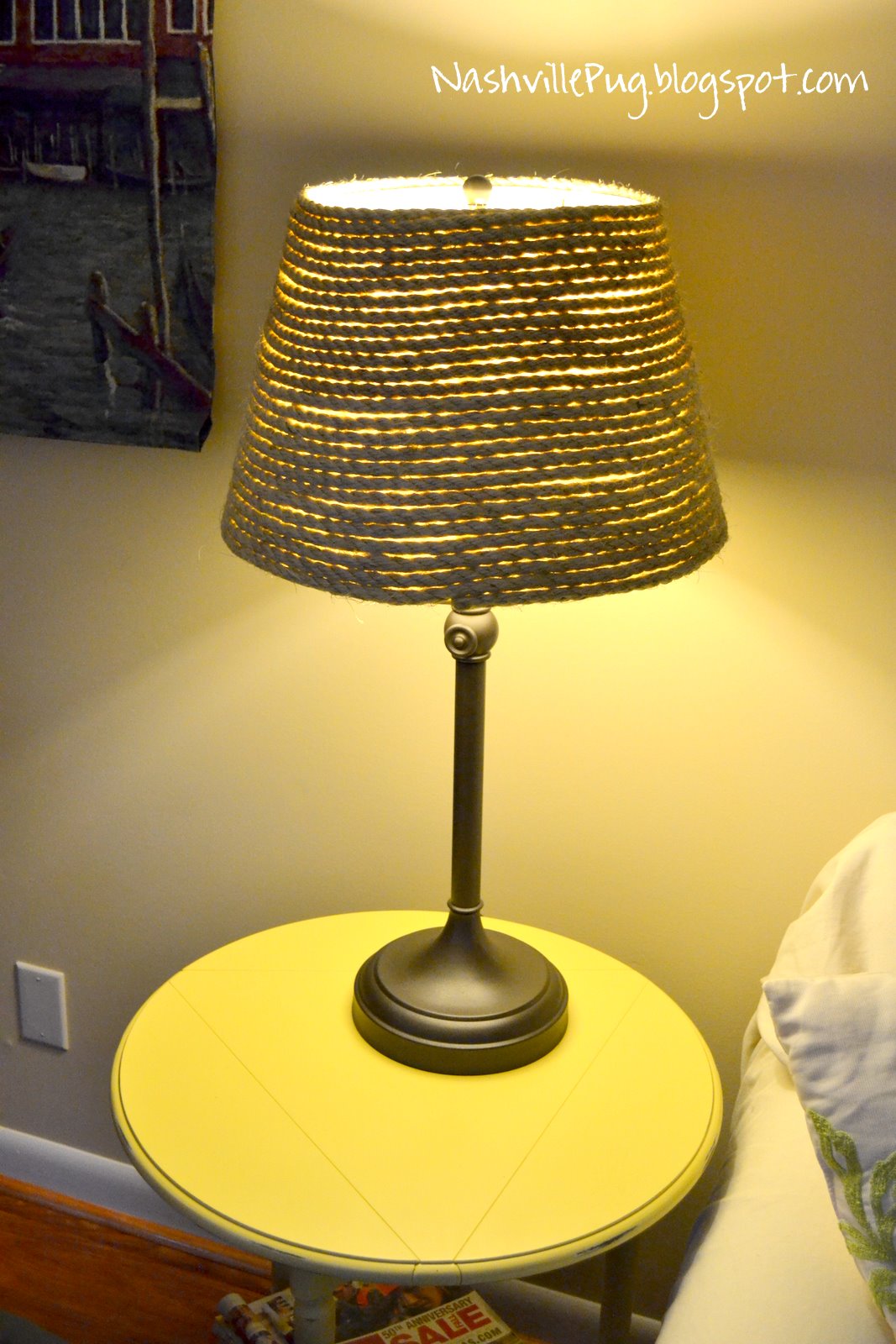 NashvillePug Lamp Makeover