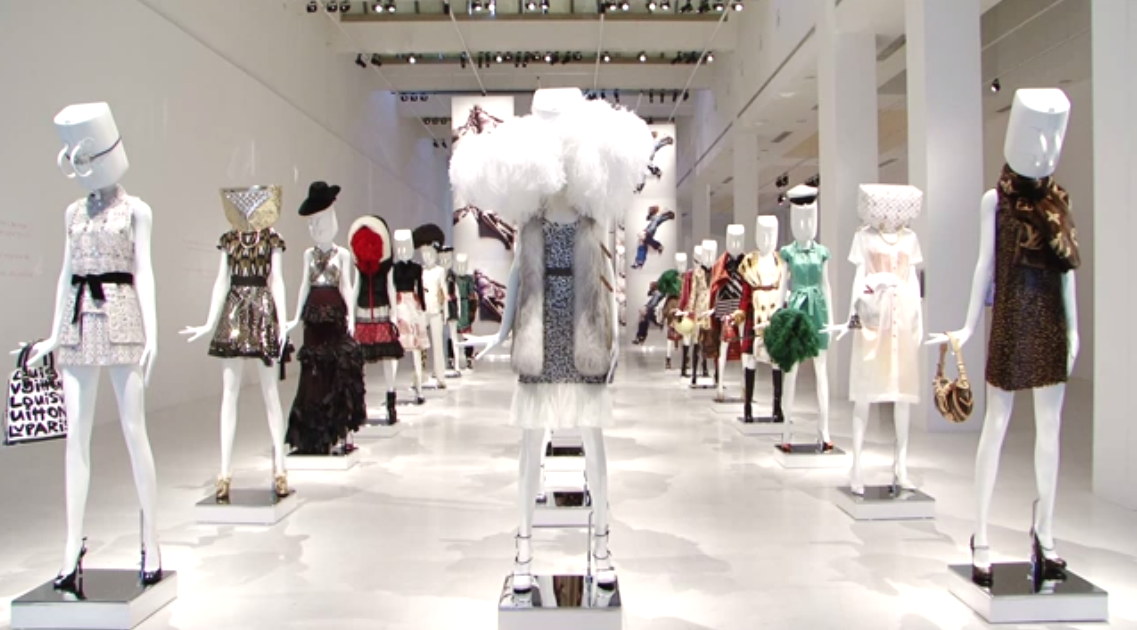 LOUIS VUITTON: THE ART OF FASHION EXHIBITION BY KATIE GRAND