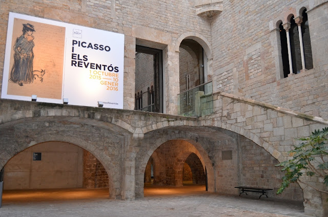 Uno de los patios del Museo Picasso