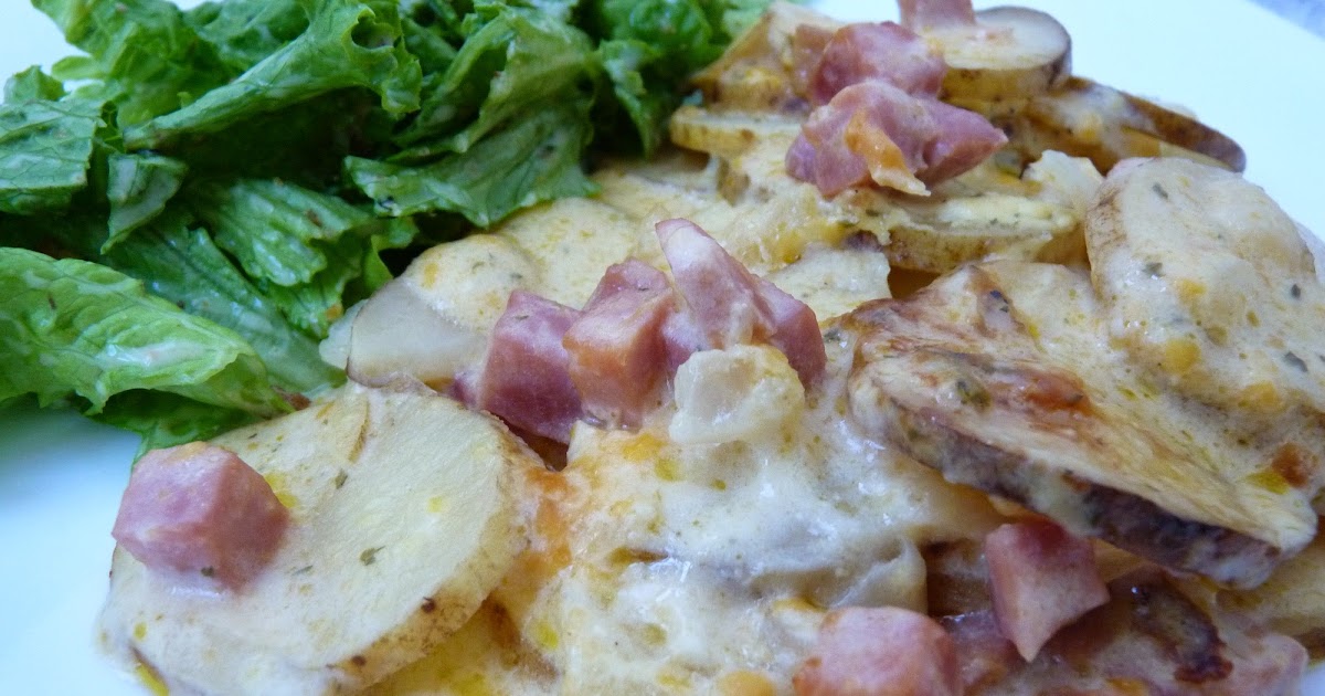 Fantastic Family Favorites Slow Cooker Scalloped Potatoes and Ham