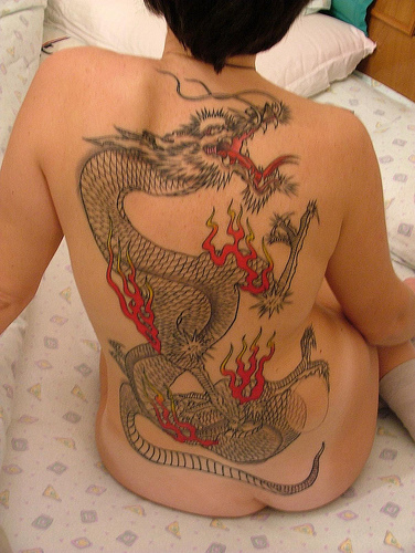 2012 Dragon Tattoos for Girls