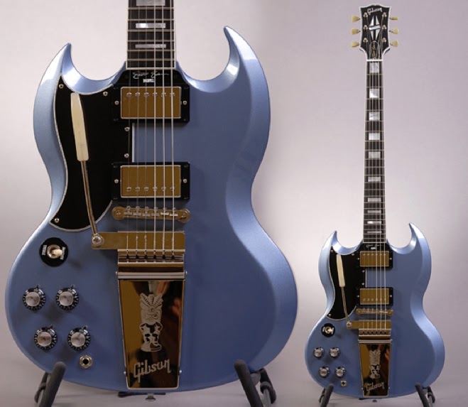 Guitar Blog: Lefty Gibson custom SG Elliot Easton