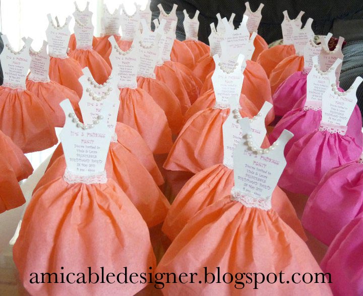 amicable designer princess dress invitation cards princess dress invitation