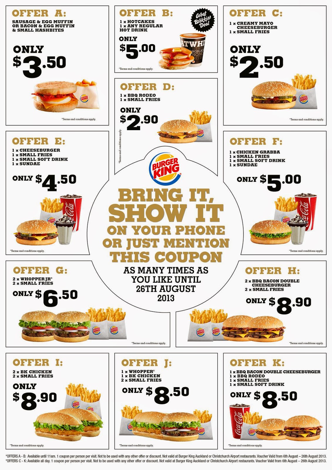 Free Printable Coupons Burger King Coupons