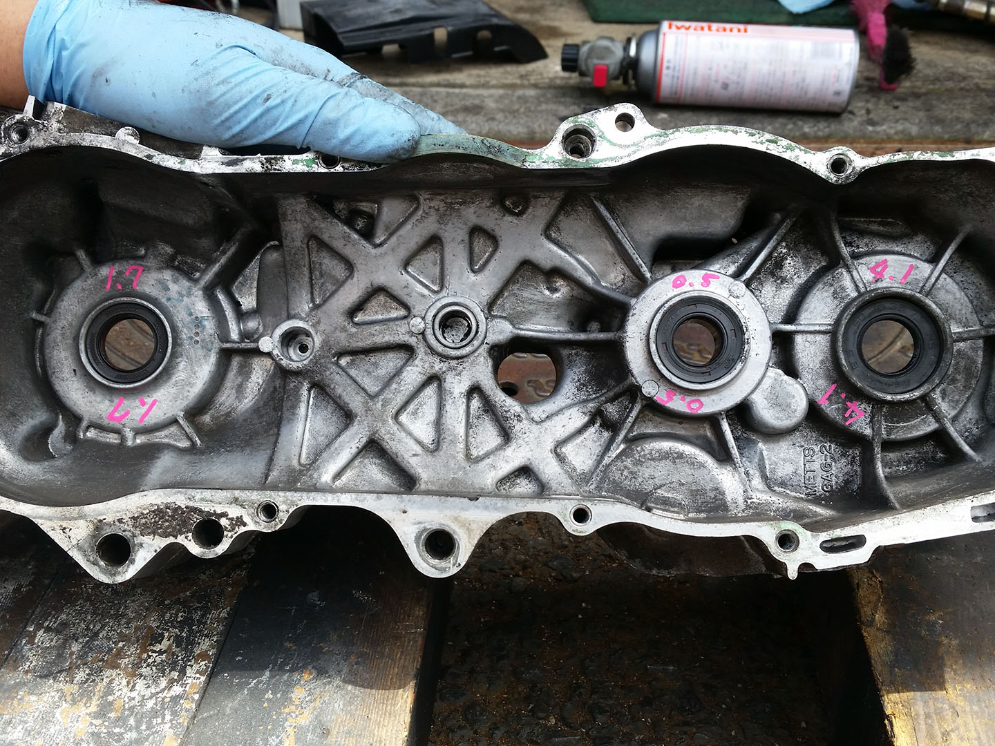 ジャイロキャノピー フルOHエンジン クランクシャフト新品