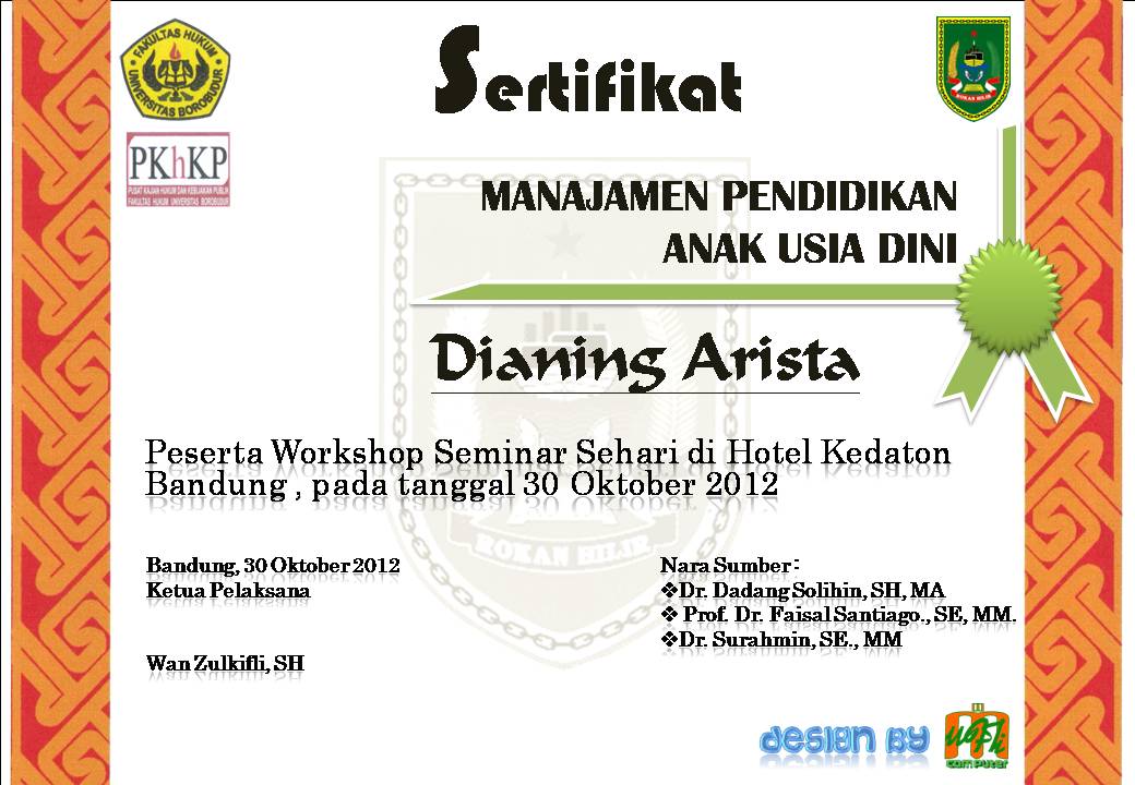 Desain Sertifikat: contoh desain model sertifikat