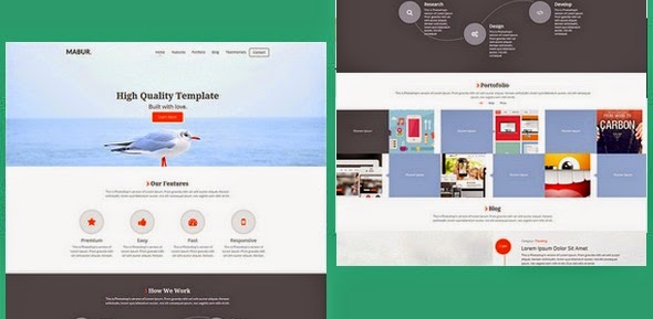 Responsive CSS3 and HTML5 Website Templates