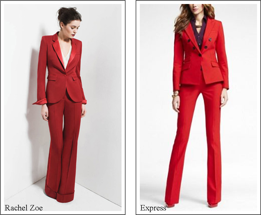red power suit women