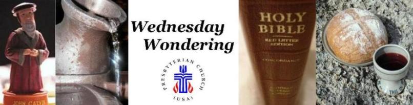 Wednesday Wondering