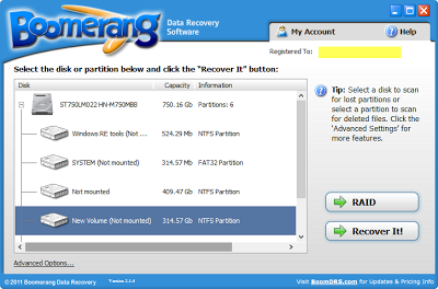 Solve Data Loss Problems Using Boomerang Data Recovery for Windows & Mac