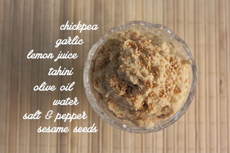 Yummy! // Hummus with Sesame Seeds