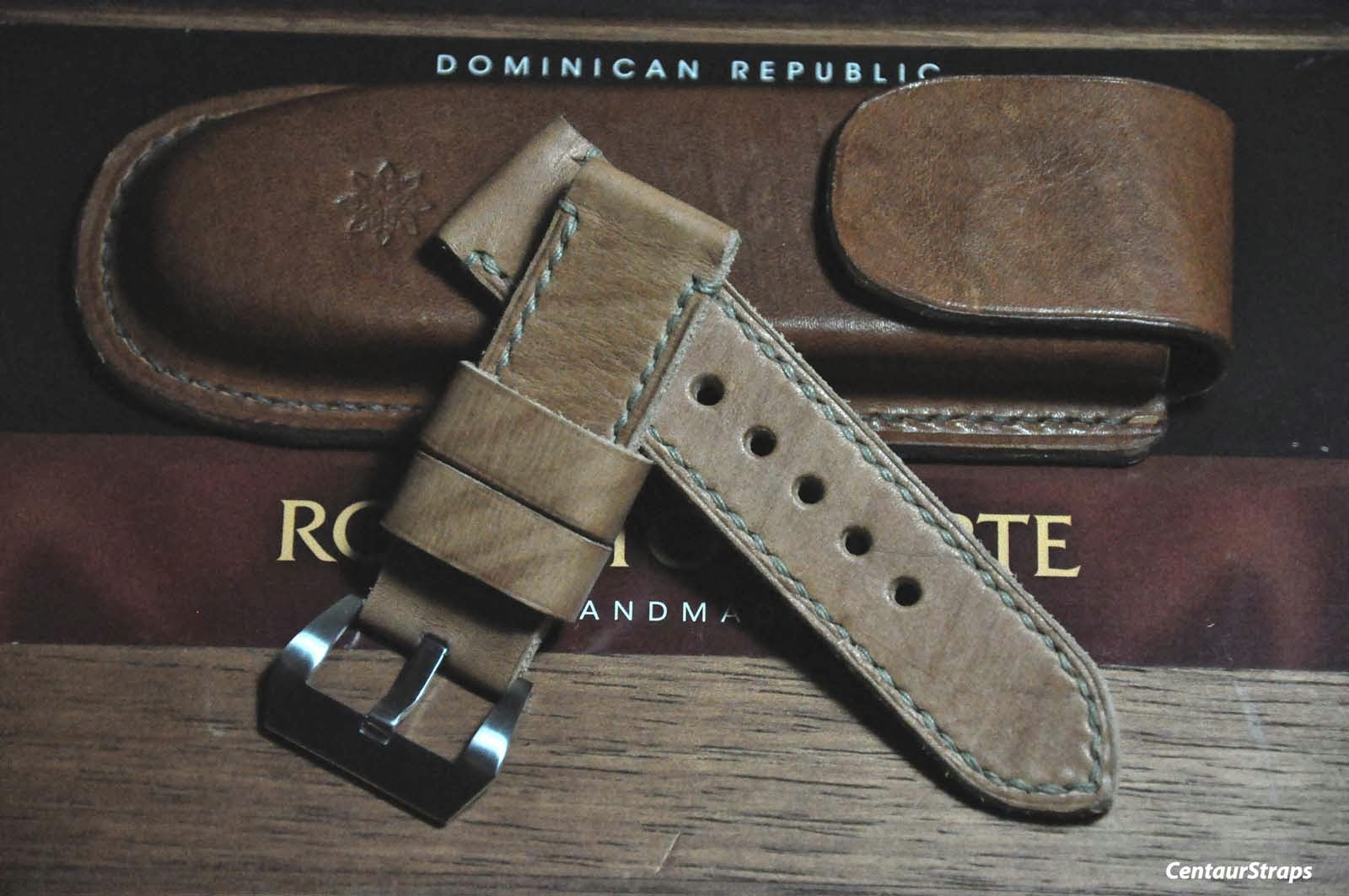 CentaurStraps Handmade leather watch straps Vintage style handmade