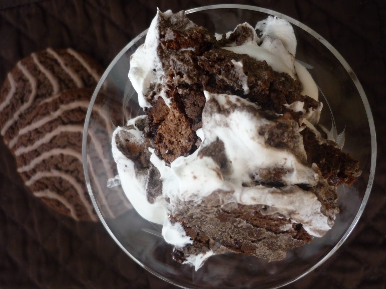 My Kitchen, My Love Fudge Round Trifle