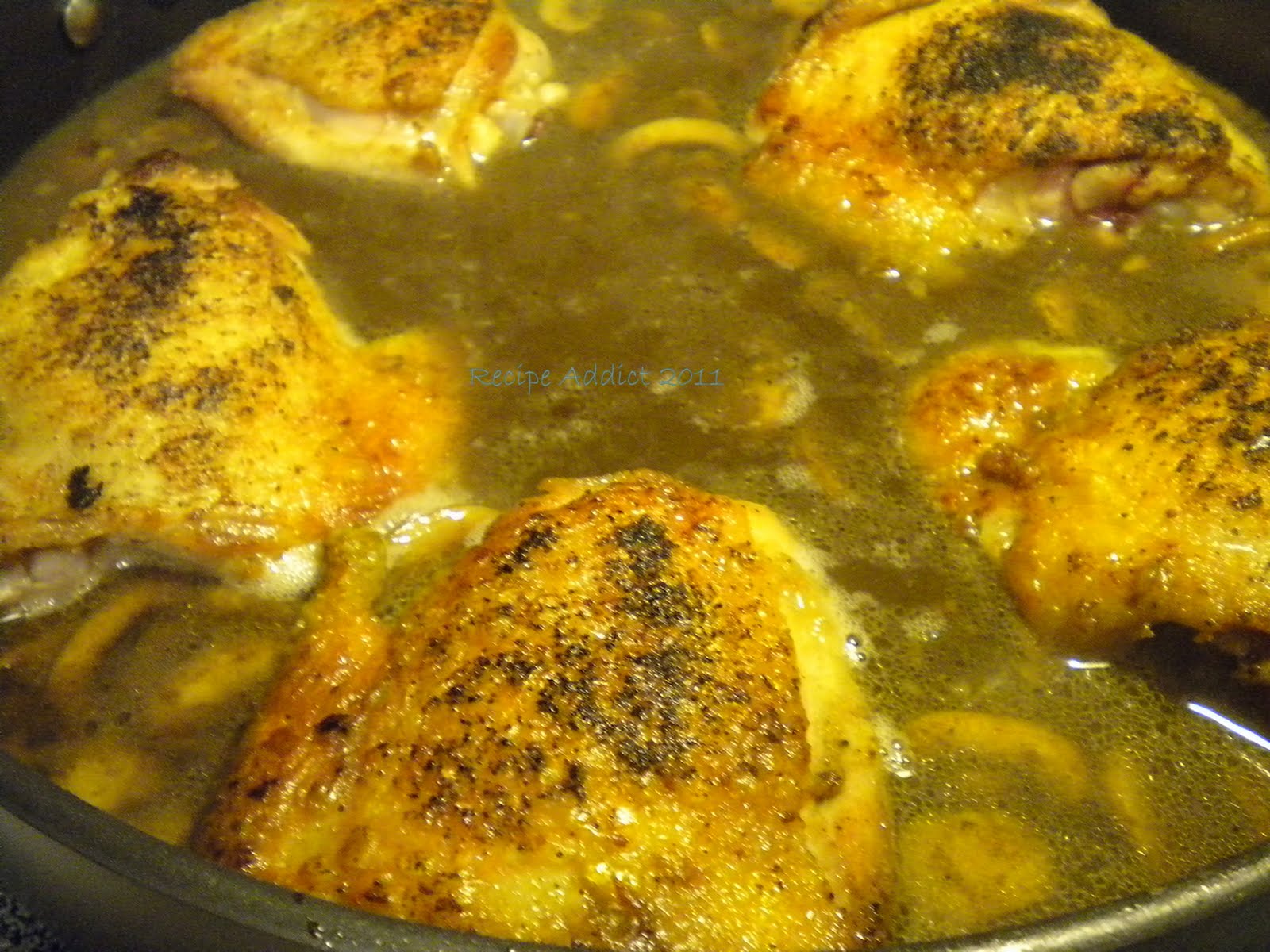 RecipeAddict Braised Chicken Thighs Death Row Meal