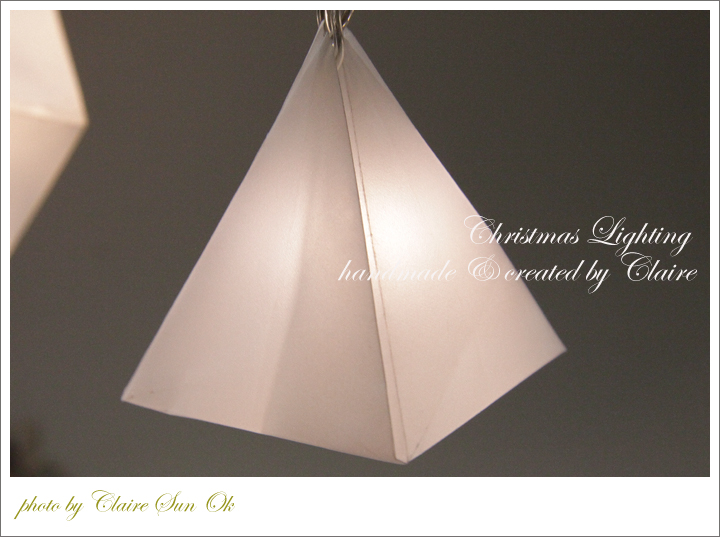 Claire's paper craft Vellum Lighting