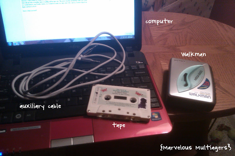 Marvelous Multiagers! Cassettes into CDs Tutorial